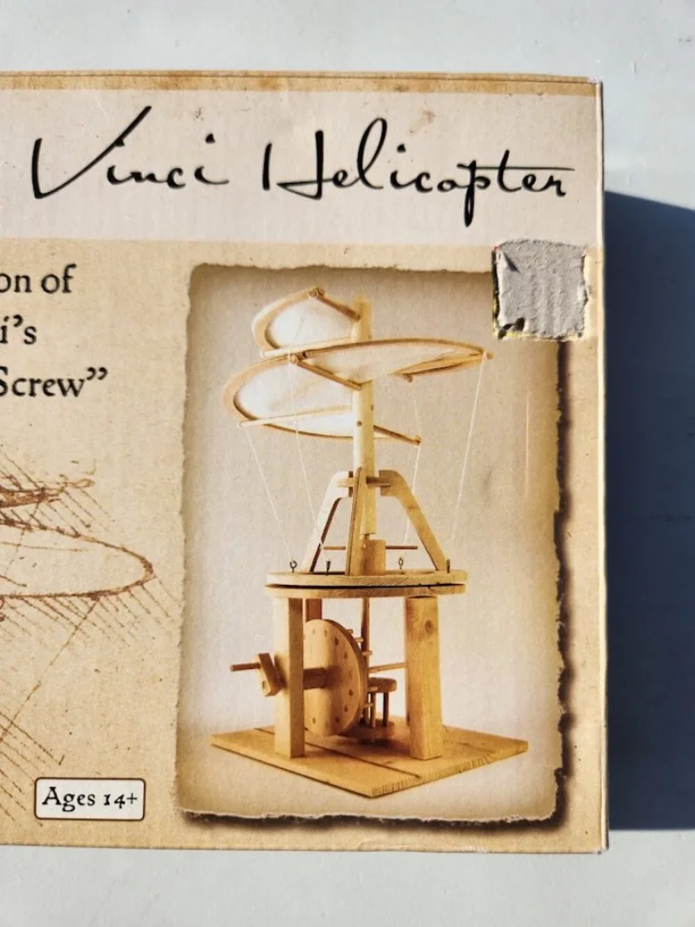 NEW Pathfinders Leonardo Da Vinci Helicopter STEM Kit Physics Science Engineerin